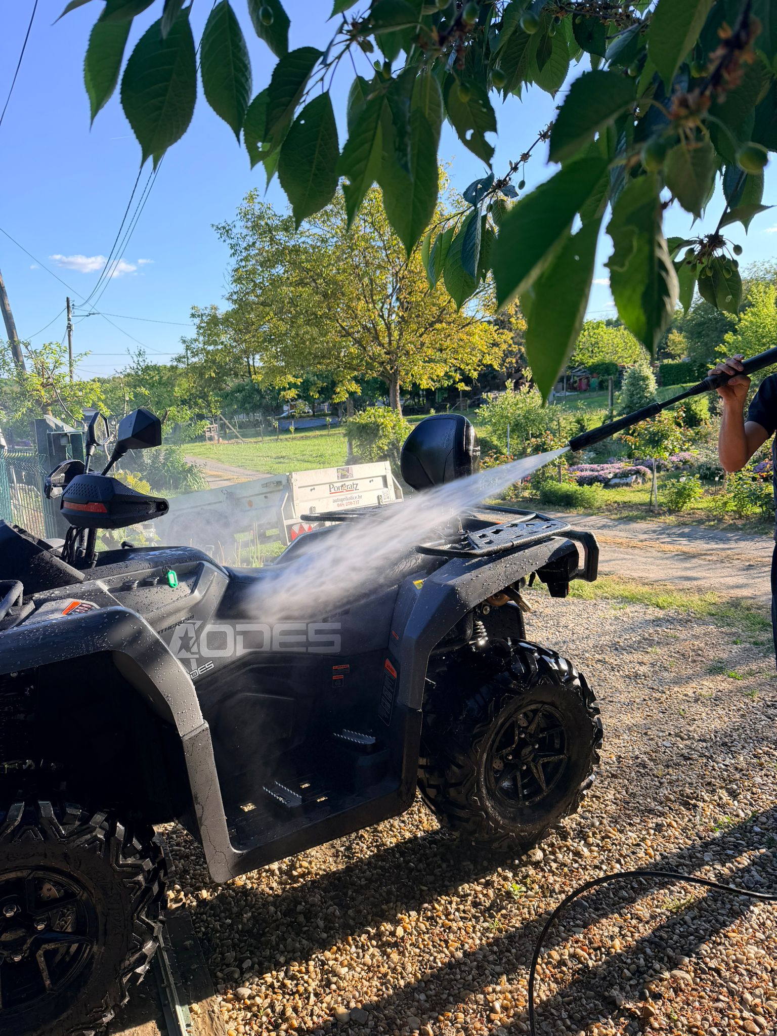 Quad washing